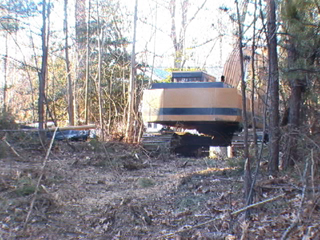 07Looking up Access Road at rear of Cat Backhoe_1